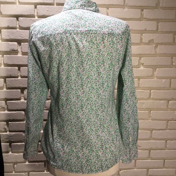 J. Crew Factory long sleeve cotton blouse S - Picture 3 of 5